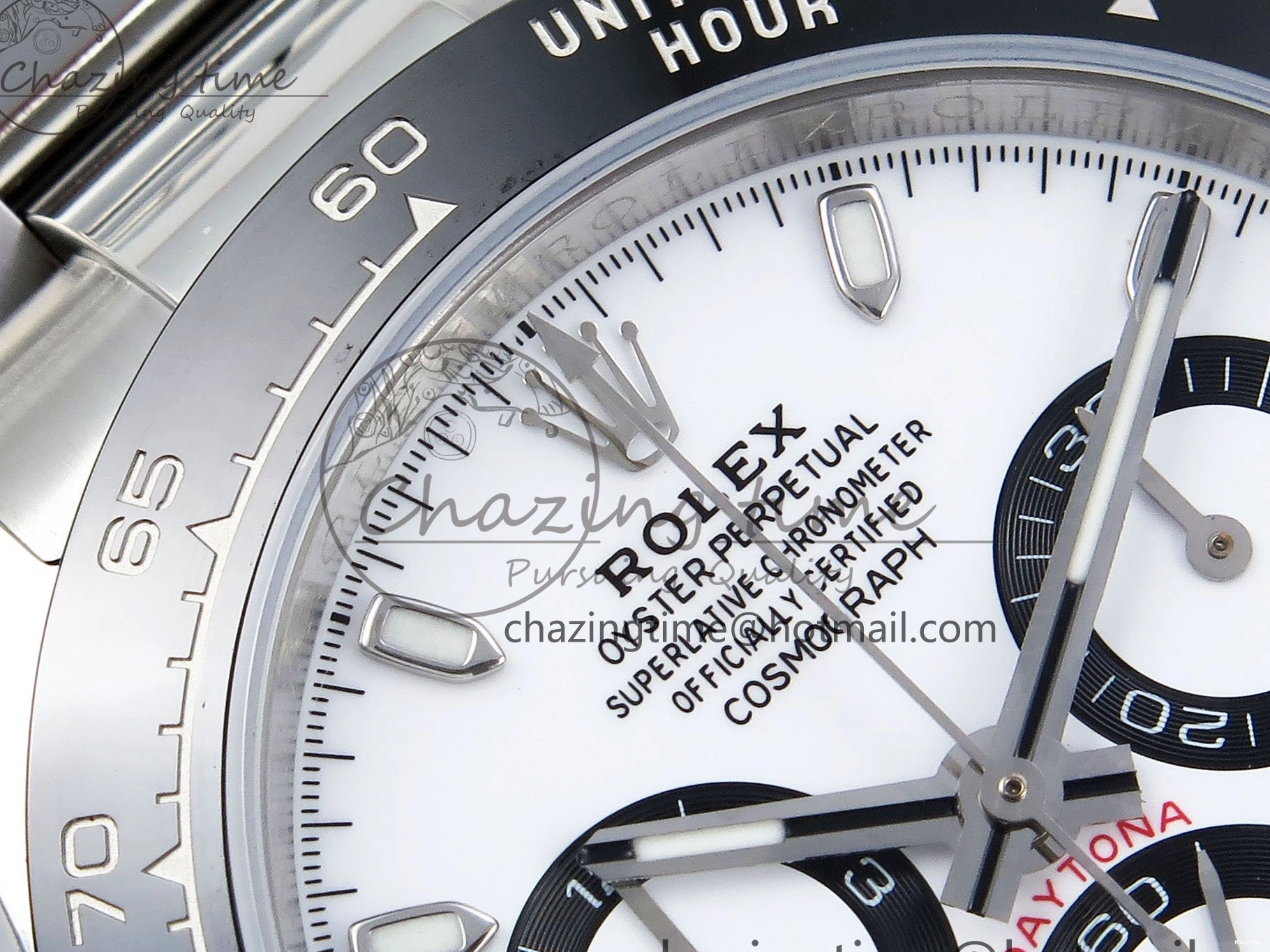 MiroTime 0522 DailyWear Daytona 116500 VRF 1:1 Best Edition White Dial on SS Bracelet A7750 V 1646